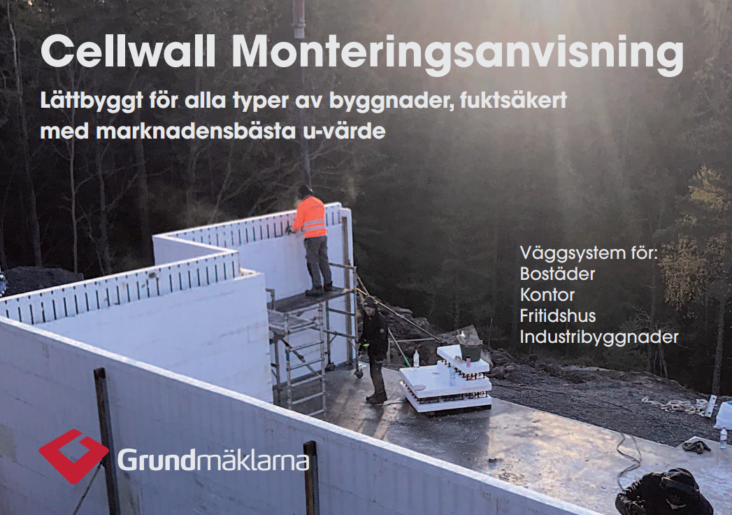 Cellwall monteringsanvisningar